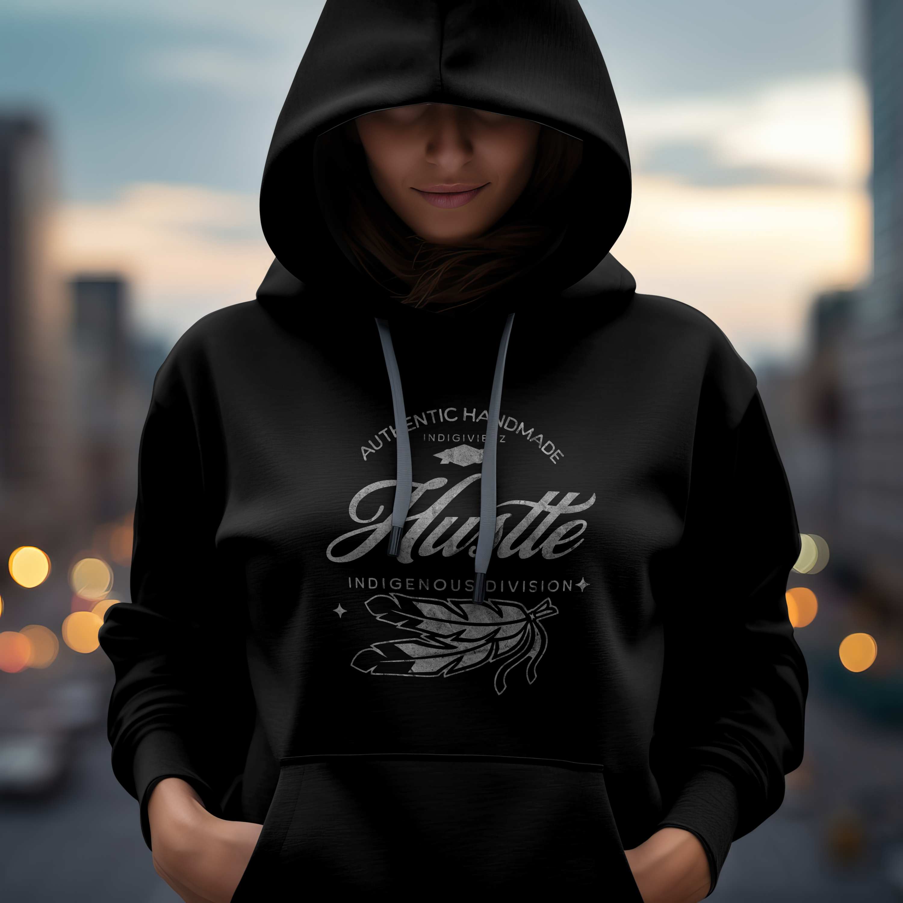 Hustle Hoodie - Front
