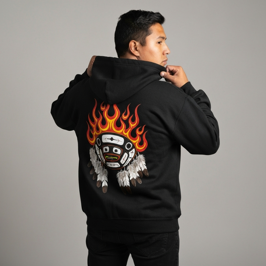 Fire Series Hoodie - Front